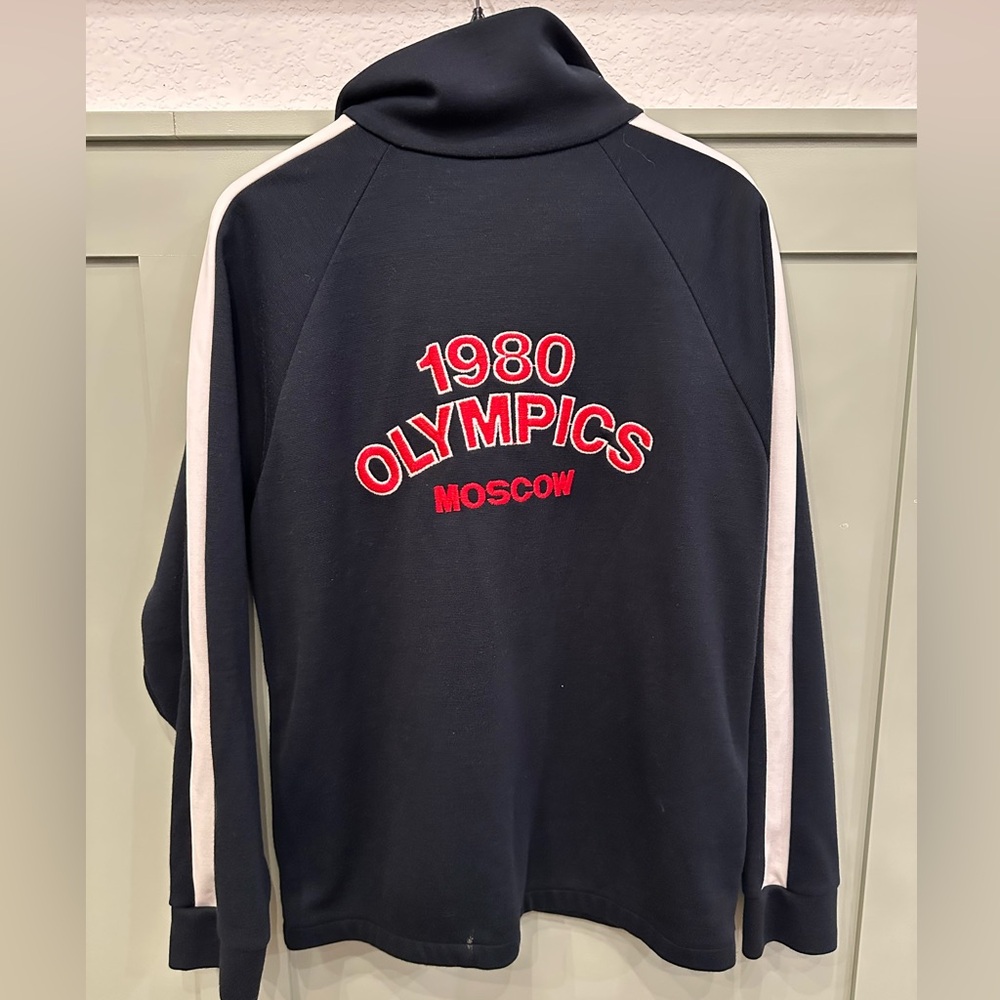 Vintage 1980 Olympics Moscow Men's Track Jacket